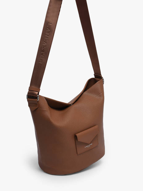 Cross Body Tas Maya Double Kba Lancaster Bruin maya double kba 107 ander zicht 2