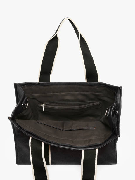 Schoudertas A4 Formaat New Grain Miniprix Zwart wt new grained F6946 ander zicht 1