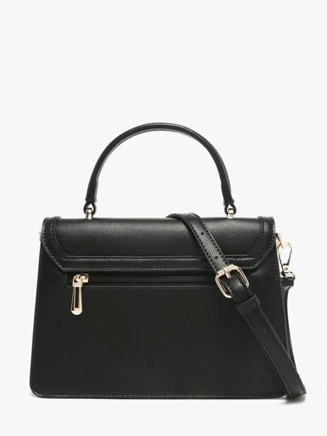 Cross Body Tas Wt Safiano Miniprix Zwart wt safiano F6917 ander zicht 3