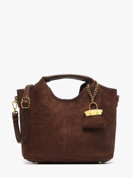 Sac Porté Main Wt Velvet Miniprix Marron wt velvet KJ62074