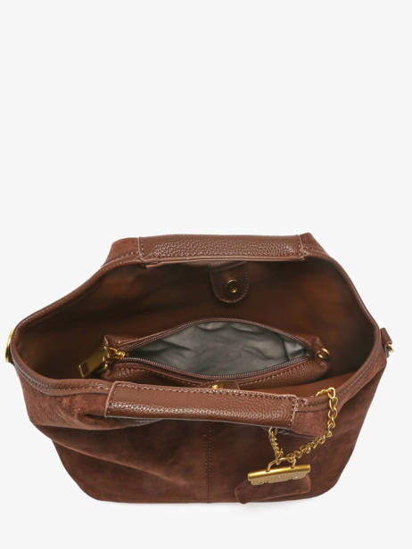 Sac Porté Main Wt Velvet Miniprix Marron wt velvet KJ62074 vue secondaire 2