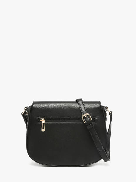 Cross Body Tas Wt Safiano Miniprix Zwart wt safiano F6918 ander zicht 2