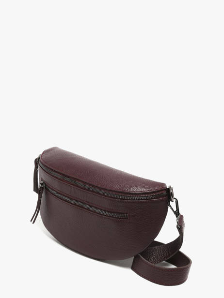 Heuptasje Caviar Leder Milano Rood caviar CA23111 ander zicht 1