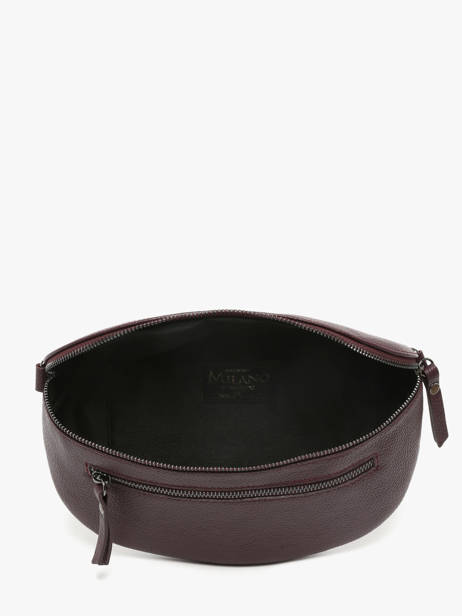 Heuptasje Caviar Leder Milano Rood caviar CA23111 ander zicht 2