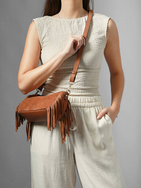 Cross Body Tas S Country Etrier Beige country ECOU203S ander zicht 1