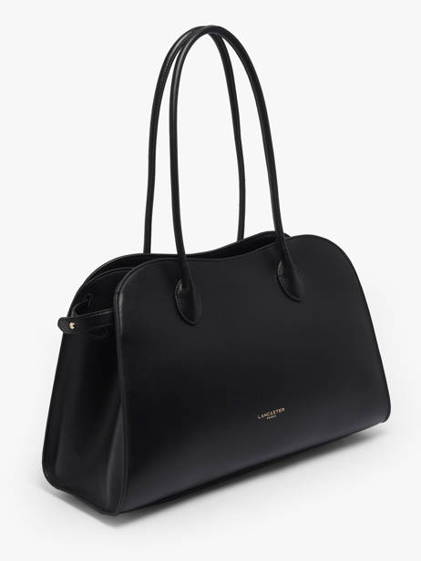 Schoudertas Donna Hopper Leder Lancaster Zwart donna hopper 122 ander zicht 1