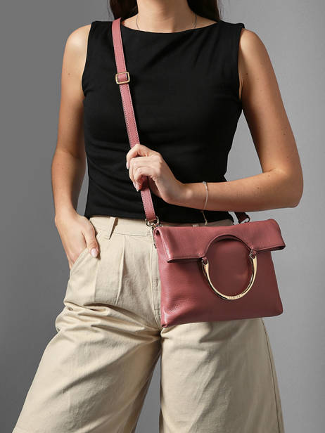 Sac Bandoulière Tradition Cuir Etrier Rose tradition ETRA189M vue secondaire 1