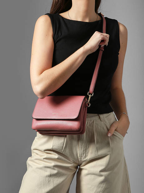 Cross Body Tas S Tradition Leder Etrier Roze tradition ETRA207S ander zicht 1