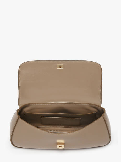 Cross Body Tas Sueded Hardware Calvin klein jeans Bruin sueded hardware 4F3408G ander zicht 2