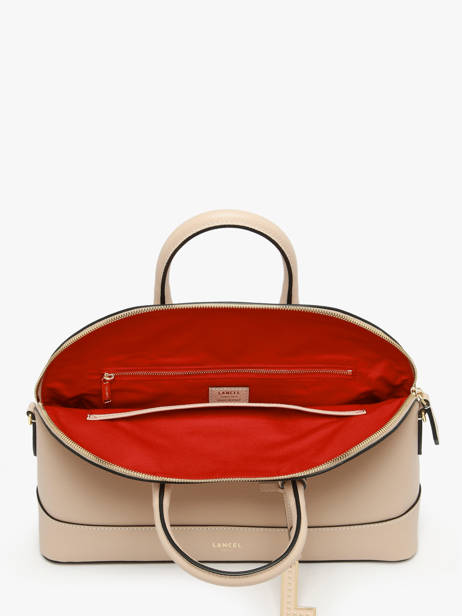 Handtassen Belleville Leder Lancel Beige belleville A13736 ander zicht 3