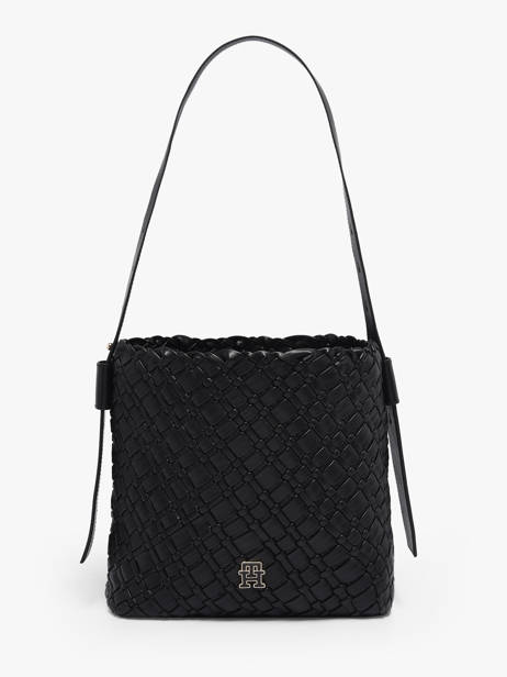 Schoudertas Th Braided Tommy hilfiger Zwart th braided AW18160
