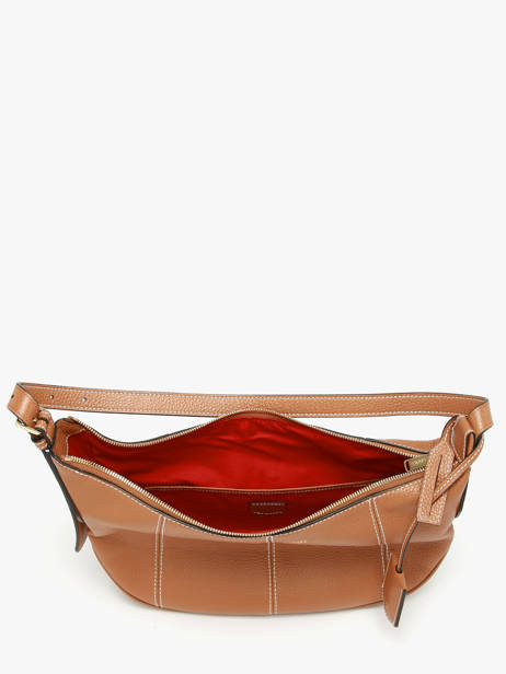 Sac Hobo Zippé M Victoire Cuir Lancel Marron victoire A13993 vue secondaire 2