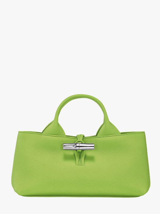 Longchamp Le roseau Sac porté travers Vert