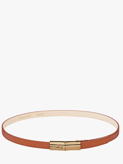 Longchamp Le roseau sleek Riem Bruin