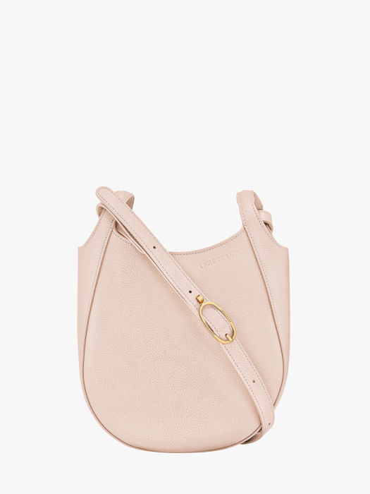 Longchamp Le foulonné Sac porté travers Beige