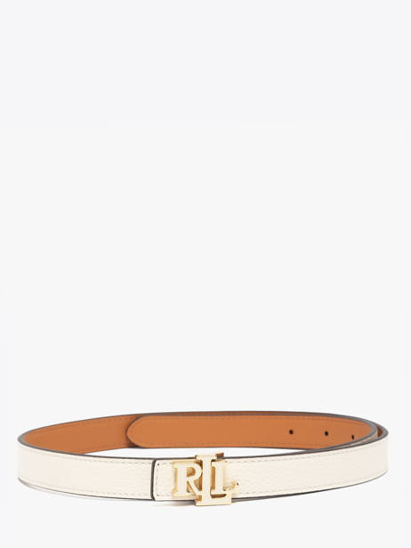 Ceinture Lauren ralph lauren Beige elmswood 12P04418