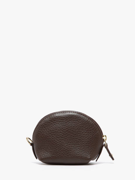 Portemonnee Caviar Leder Crinkles Bruin caviar 14026 ander zicht 2