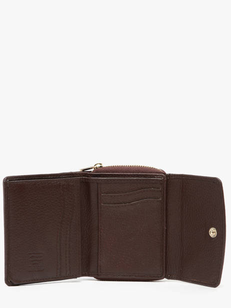 Portefeuille Caviar Leder Crinkles Bruin caviar 14201 ander zicht 1