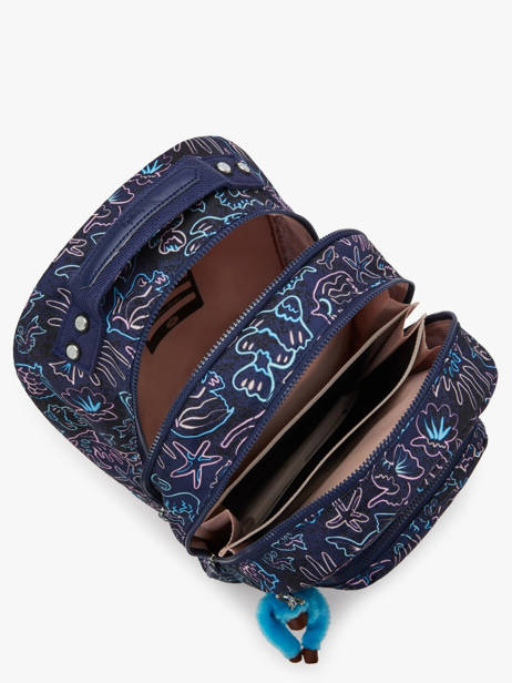 Rugzak 2 Compartimenten Kipling Blauw back to school / pbg PBGI7090 ander zicht 3