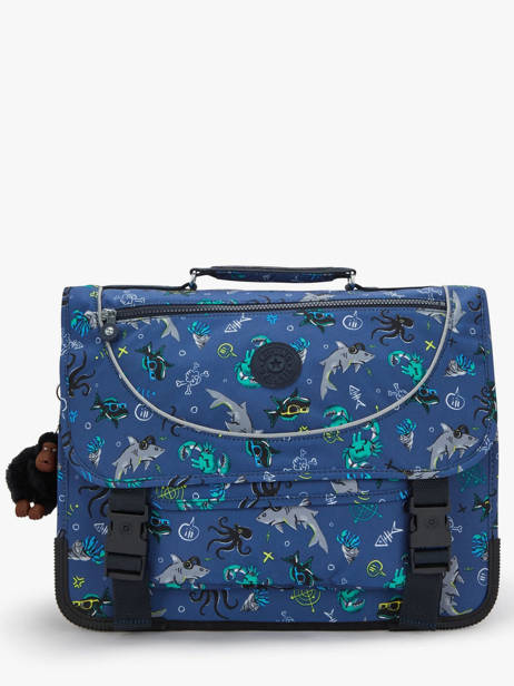 Boekentas 2 Compartimenten Kipling Blauw back to school / pbg PBGI6543