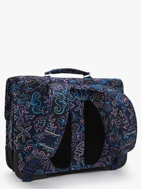 Boekentas 2 Compartimenten Kipling Blauw back to school / pbg PBGI6543 ander zicht 4