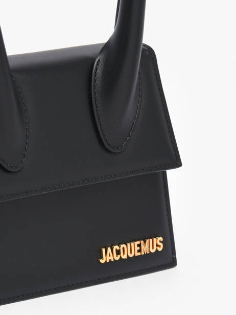 Sac Bandoulière D'occasion Chiquito Moyen Cuir Jacquemus Noir second life 1566432 vue secondaire 1