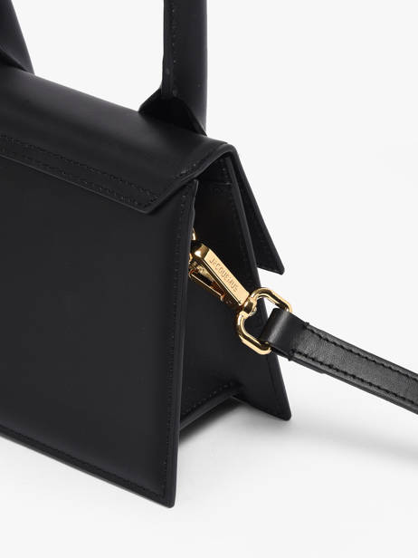Sac Bandoulière D'occasion Chiquito Moyen Cuir Jacquemus Noir second life 1566432 vue secondaire 2