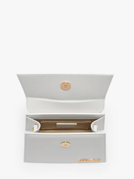 Sac Bandoulière D'occasion Chiquito Moyen Cuir Jacquemus Blanc second life 1566327 vue secondaire 4