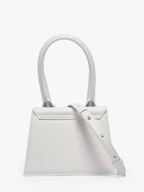 Sac Bandoulière D'occasion Chiquito Moyen Cuir Jacquemus Blanc second life 1566327 vue secondaire 5