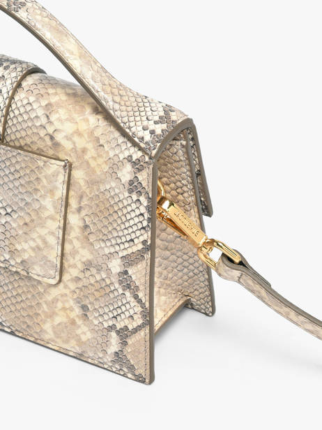 Preloved Grand Bambino Cross Body Tas Leder Jacquemus Beige second life 1565128 ander zicht 2