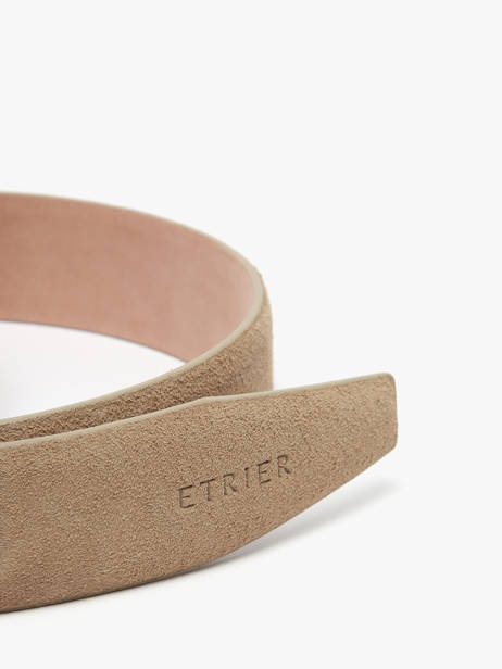 Ceinture Etrier Beige bride EBRI716C vue secondaire 3