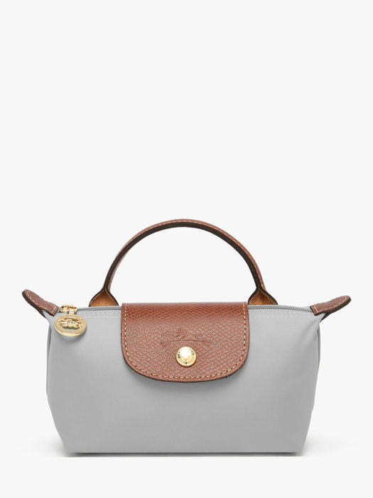 Longchamp Le pliage original Pochette Gris