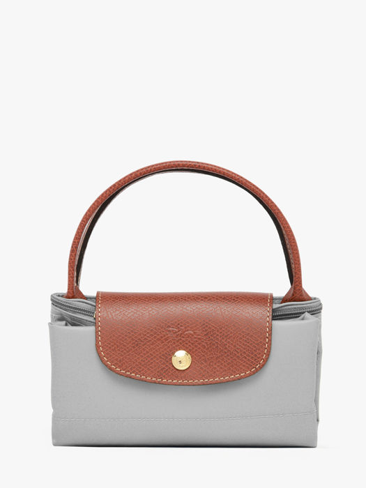 Longchamp Le pliage original Sac porté main Gris
