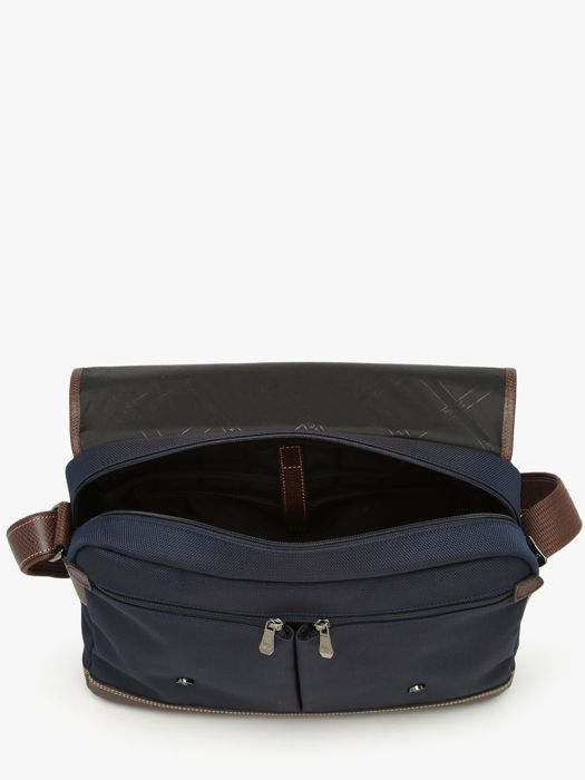 Longchamp Boxford Sac porté travers Bleu