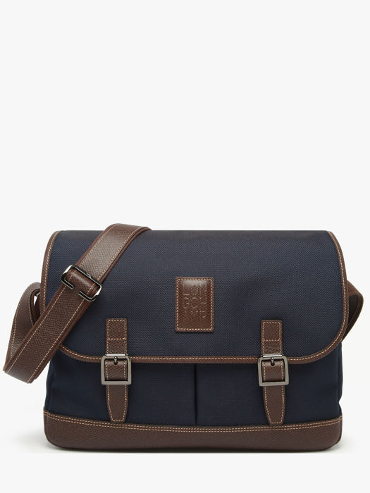 Longchamp Boxford Sac porté travers Bleu