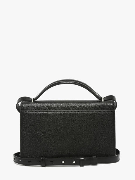 Sac Bandoulière Madame George Caviar Cuir Paul marius Noir caviar MGEORCAV vue secondaire 3