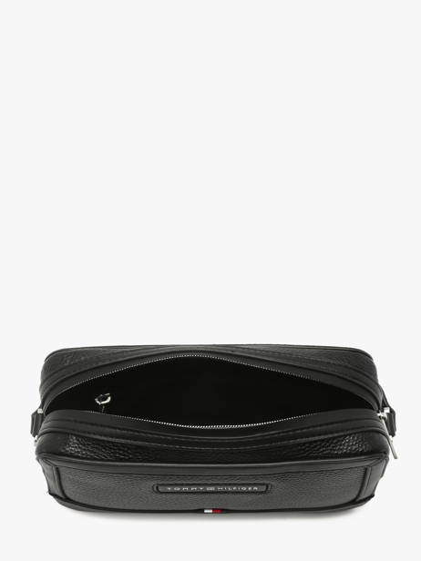 Cross Body Tas Tommy hilfiger Zwart central AM14030 ander zicht 2