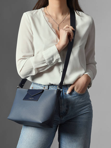Cross Body Tas Maya Double Kba Lancaster Blauw maya double kba 105 ander zicht 1