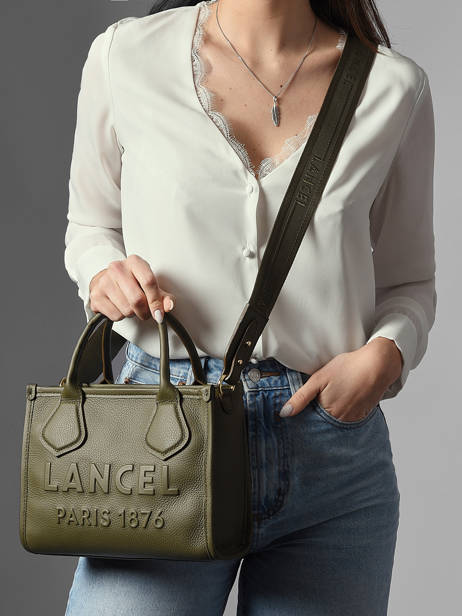 Cross Body Tas S Jour Leder Lancel Groen jour A12995 ander zicht 1