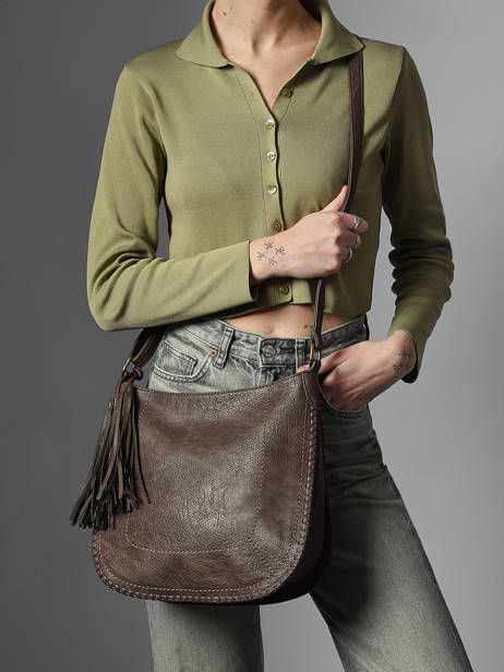 Cross Body Tas Wt Tresse Miniprix Bruin wt tresse 27613 ander zicht 1