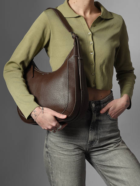 Sac Porté épaule Wt Alicia Miniprix Marron wt alicia 19601 vue secondaire 1