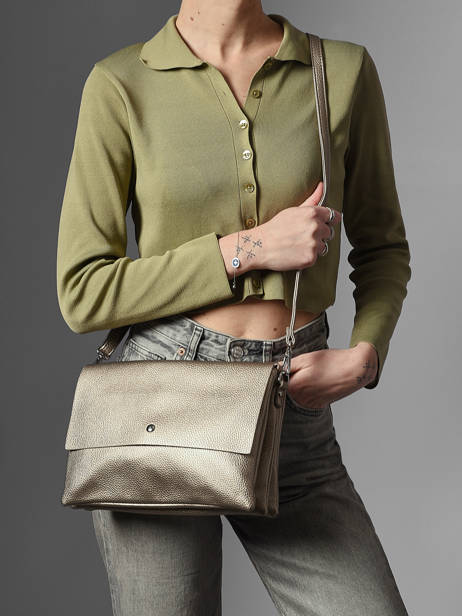 Sac Bandoulière Wt Grained Miniprix Or wt grained H6996 vue secondaire 1