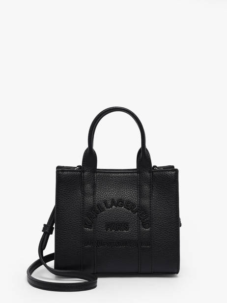Sac Xs Rsg Cuir Avec Bandoulière Karl lagerfeld Noir rsg B1W30042