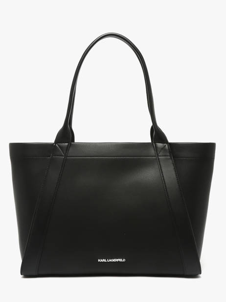 Sac Porté épaule K/ville Cuir Karl lagerfeld Noir k ville B1W30066 vue secondaire 3