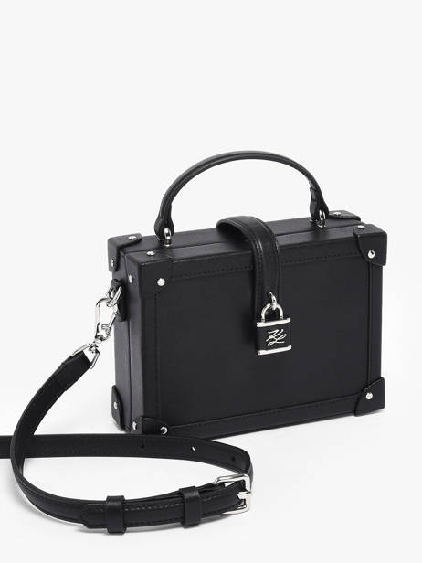 Sac Bandoulière K Autograph Cuir Karl lagerfeld Noir k autograph B1W30100 vue secondaire 2
