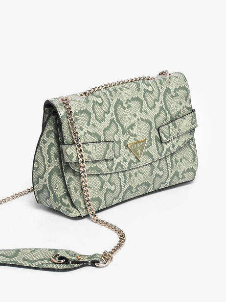 Cross Body Tas Serenova Polyurethaan Guess Groen serenova KG809121 ander zicht 1