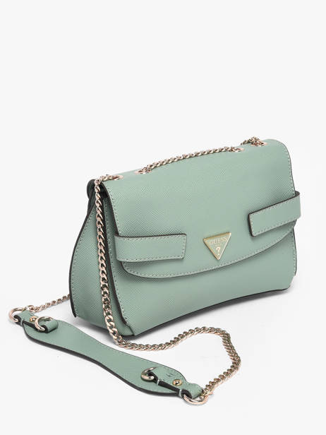 Cross Body Tas Serenova Polyurethaan Guess Groen serenova ZG809121 ander zicht 2