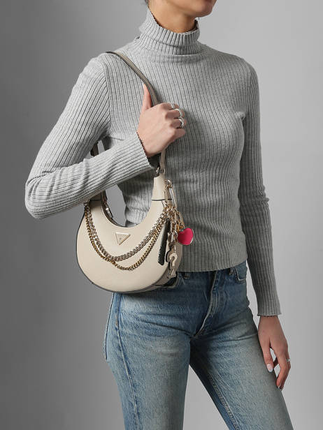 Cross Body Tas Davina Guess Beige davina BG989918 ander zicht 1