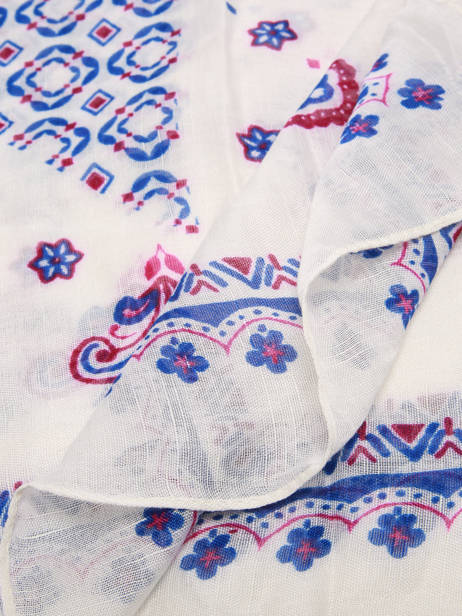 Foulard Pieces Blanc mirandi 17148714 vue secondaire 1