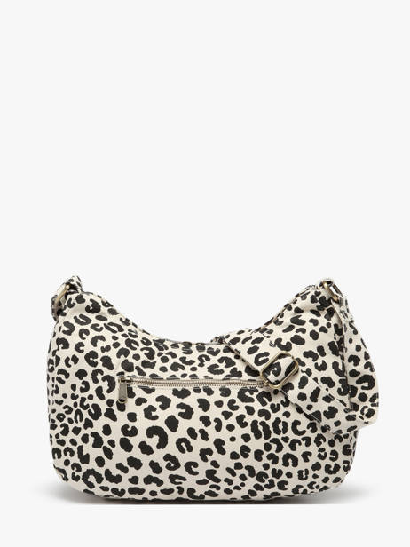 Sac Porté épaule Leopard Polyester Hindbag Beige leopard LE vue secondaire 3